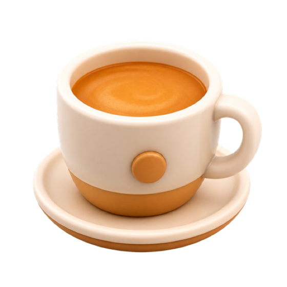 At the café